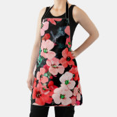 Waterverf rode ventilator schort (Insitu)