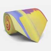 Waterverf Roller Stropdas (Opgerold)