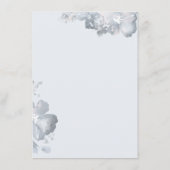 Waterverf Romance menukaart (Achterkant)