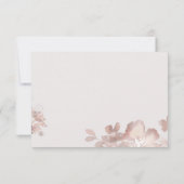 Waterverf Romance RSVP-kaart RSVP Kaartje (Achterkant)