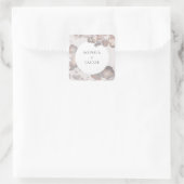 Waterverf Romance Square Sticker (Tas)