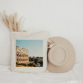 Waterverf Rome, Italië Bestemming Canvas tas