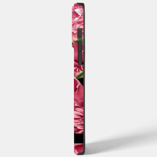 Waterverf rood bloemig botanisch groen Case-Mate iPhone case (Achterkant / Links)