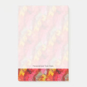 Waterverf rood geel post-it® notes (Voorkant)