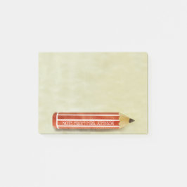 Waterverf Rood Potlood Post-it® Notes