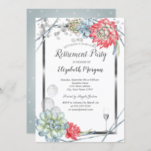 Waterverf Rood Succulosans Kaart