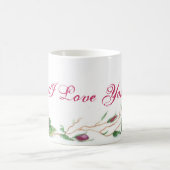 Waterverf Roos Koffiemok (Center)