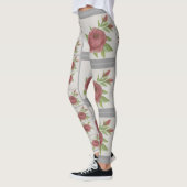 Waterverf Roos Leggings (Links)