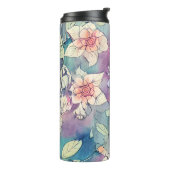 Waterverf roos thermosbeker (Gedraaid links)