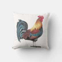 Waterverf Rooster