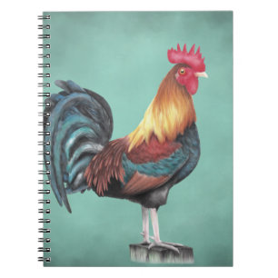 Waterverf Rooster Notitieboek