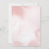 Waterverf Roze Boho Rainbow Bedankkaart (Achterkant)