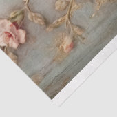  waterverf roze Engelse rozen faux gold Tissuepapier (Detail)