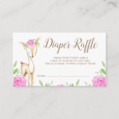 Waterverf Roze flesje met luer luiertas Informatiekaartje (Voorkant)