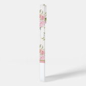 Waterverf Roze Floral Bouquets Monogram Case-Mate iPhone Case (Achterkant / Rechts)