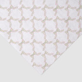 Waterverf Roze & Groene Vlinderbogen Tissuepapier (Detail)