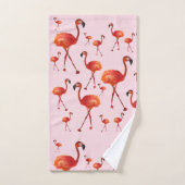 Waterverf Roze handdoekset Bad Handdoek (Handdoek)