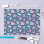 Waterverf roze hardesoftware Valentijnsdag Tissuepapier (Craft)