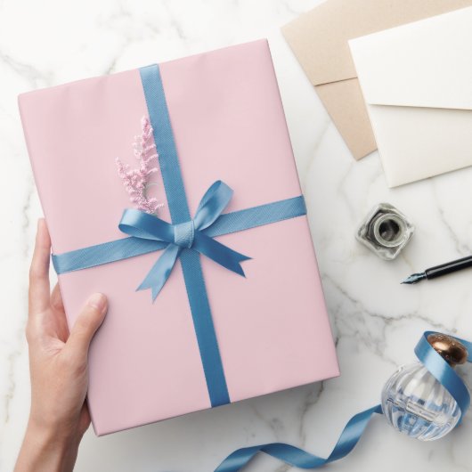 Waterverf Roze Kruis Bevestiging Cadeaupapier (Geschenken)