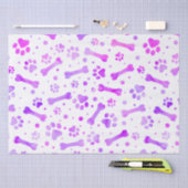 Waterverf roze Paarse verf Tissuepapier (Craft)