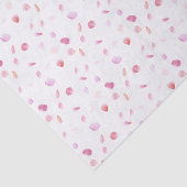 Waterverf roze perzik Roos bloemblaadjes Tissuepapier (Detail)