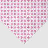 waterverf roze polka dots dop design tissuepapier (Detail)