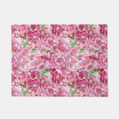 Waterverf roze pony's deurmat (Voorkant)