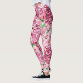Waterverf roze pony's leggings (Links)