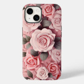 Waterverf Roze rozen Case-Mate iPhone Case (Achterkant)