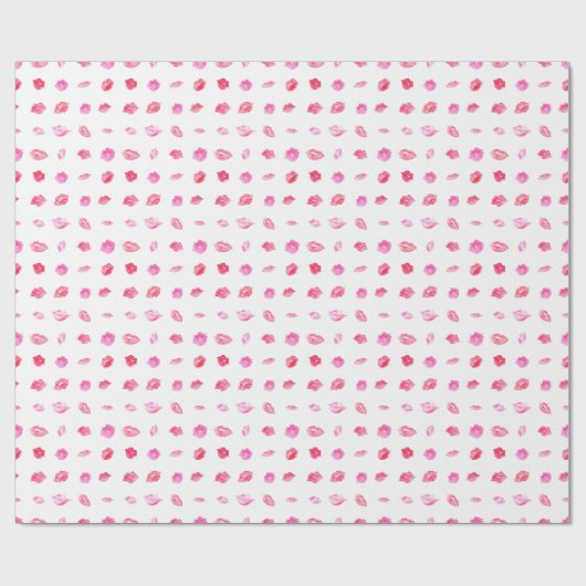 Waterverf Roze spoelen. Patroonafbeelding, rendy o Cadeaupapier (Vlak)