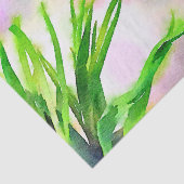 Waterverf Roze Tulpen Tissuepapier (Detail)