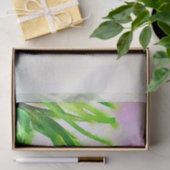 Waterverf Roze Tulpen Tissuepapier (Geschenk)