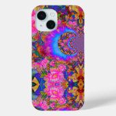 Waterverf roze zonnebloemen abstracte bloemen Case-Mate iPhone case (Achterkant)