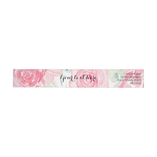 Waterverf rozen (Individueel)