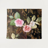 WATERVERF ROZEN 3 WANDKLEED (Voorkant (horizontaal))