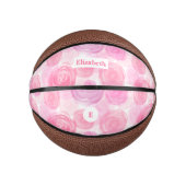Waterverf Rozen Basketbal (Voorkant)
