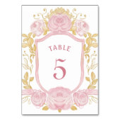 Waterverf Rozen Crest Kaart (Achterkant)