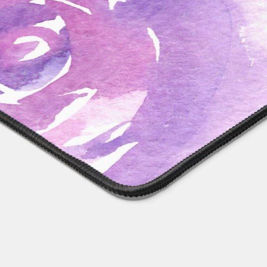 Waterverf Rozen Desk Mat (Hoek)