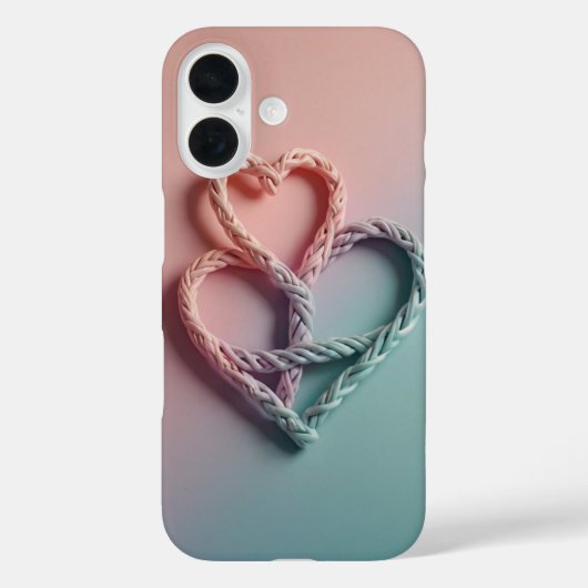 Waterverf Rozen en harten Case-Mate iPhone Case (Achterkant)