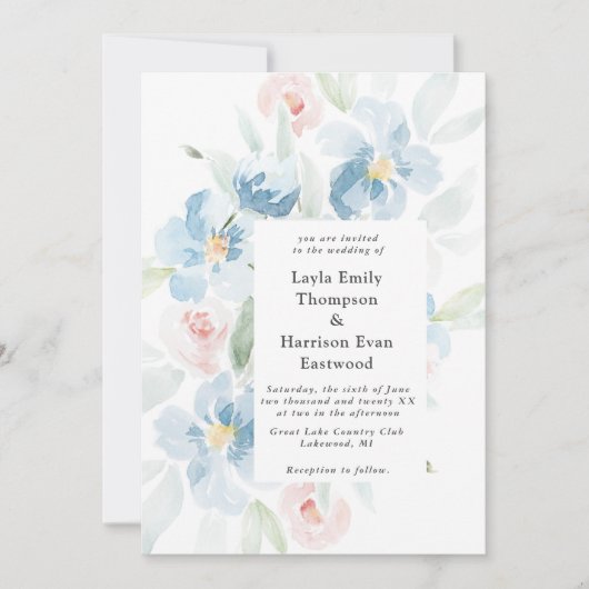 Waterverf Rozen en uitnodiging tot het indienen va (Voorkant)