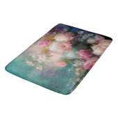 Waterverf Rozen geschilderd in alle kleuren Badmat (Gekanteld)