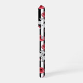 Waterverf rozen iPhone hoesje (Linkerkant)