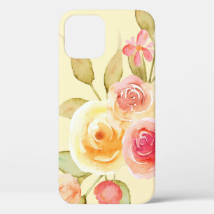 Waterverf Rozen iPhone / iPad case
