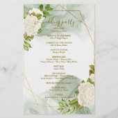 Waterverf Rozen minimaliseringsprogramma voor brui (Achterkant)