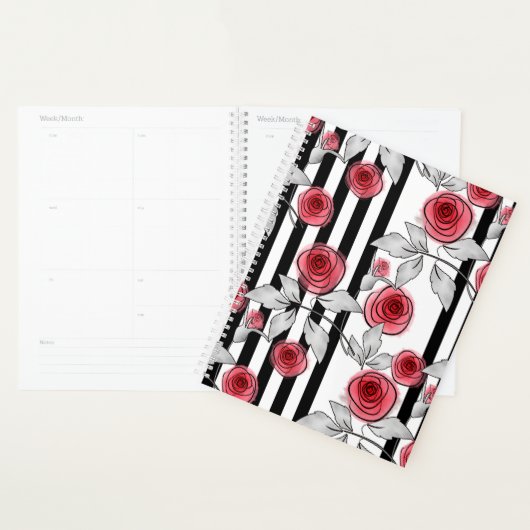 Waterverf rozen planner (Display)