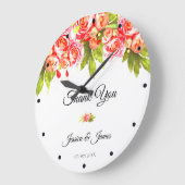 Waterverf Rozen Regeling Dank u Grote Klok (Hoek)