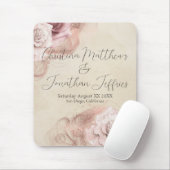 Waterverf Rozen Rustic Glam Wedding Parchment Muismat (Met muis)