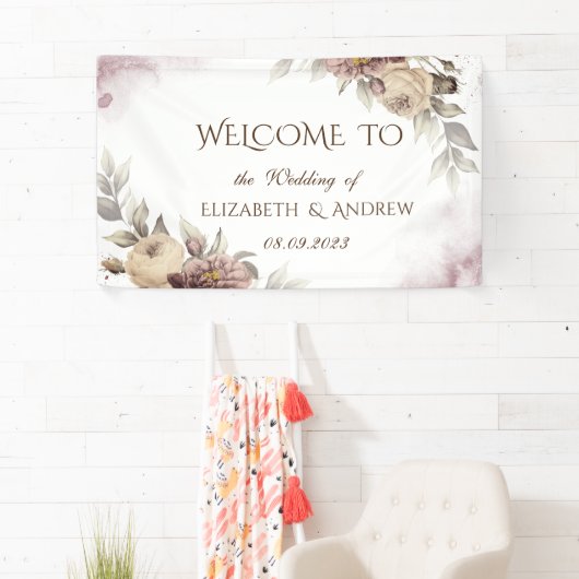 Waterverf Rozen Spandoek (Insitu)