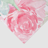 Waterverf rozen tissuepapier (Detail)