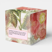 Waterverf Rozen Zeep Productlabel Promo Box Bedankdoosjes